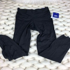 Target Black Scallop Leggings Nwt 